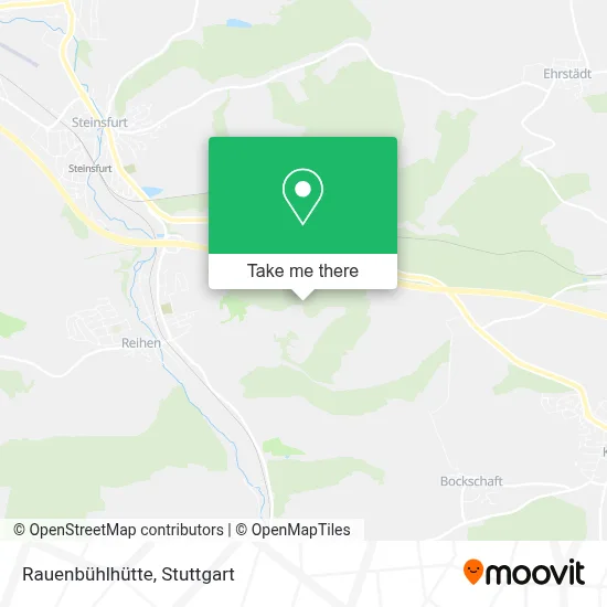 Rauenbühlhütte map