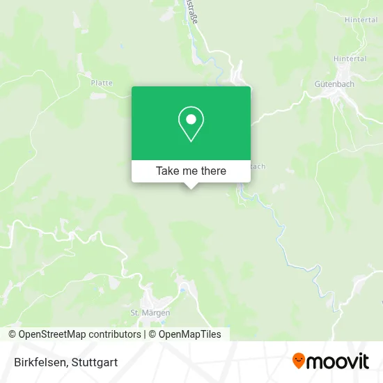 Birkfelsen map
