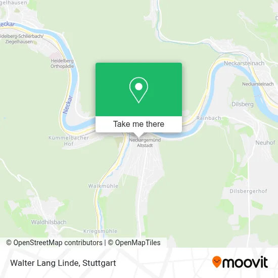 Walter Lang Linde map