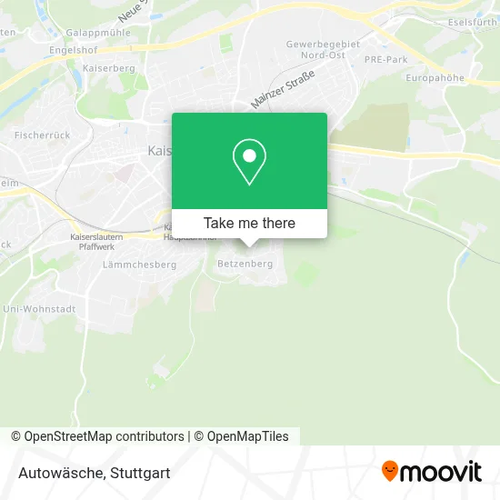 Autowäsche map