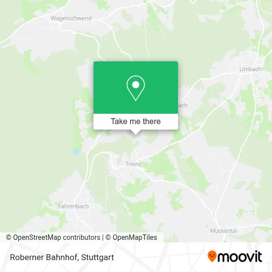 Roberner Bahnhof map