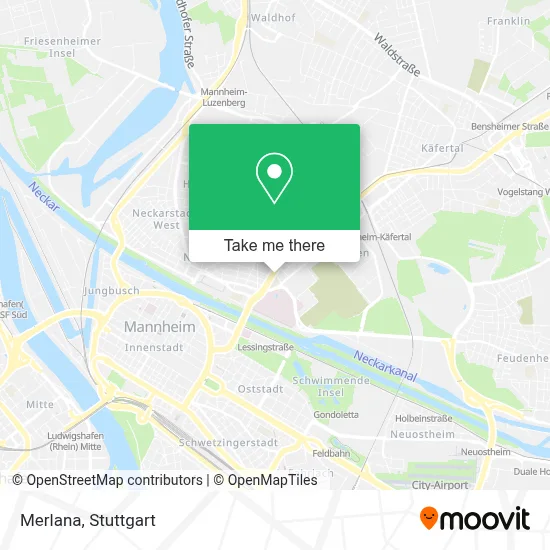 Merlana map