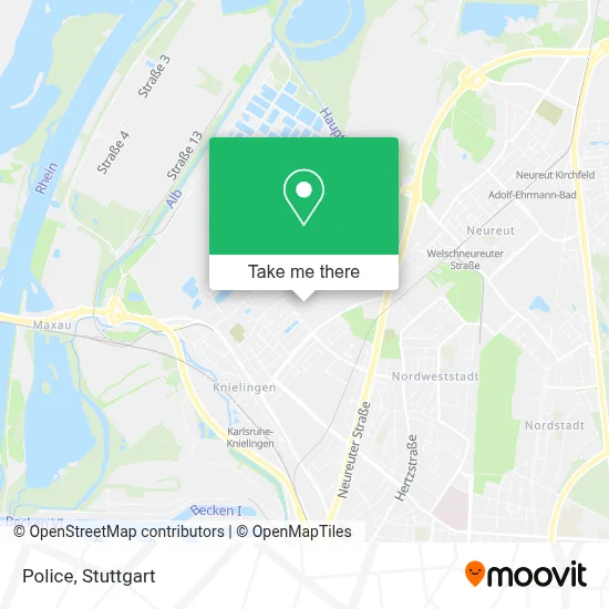 Polizei map