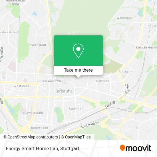 Energy Smart Home Lab map
