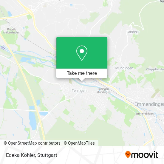 Edeka Kohler map