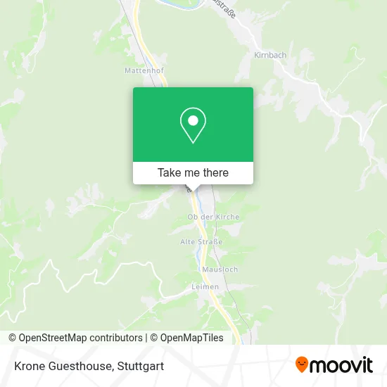 Gasthof Krone map