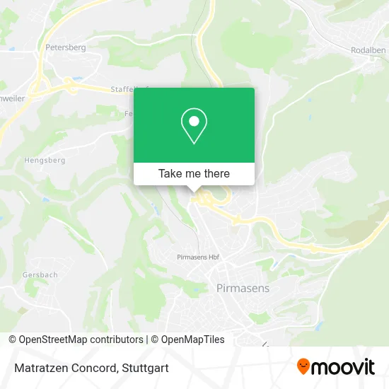 Matratzen Concord map