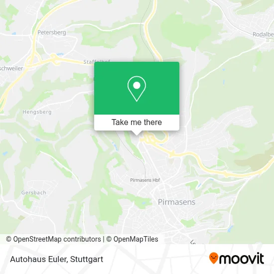 Autohaus Euler map