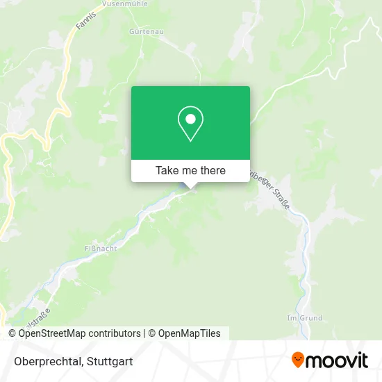 Oberprechtal map