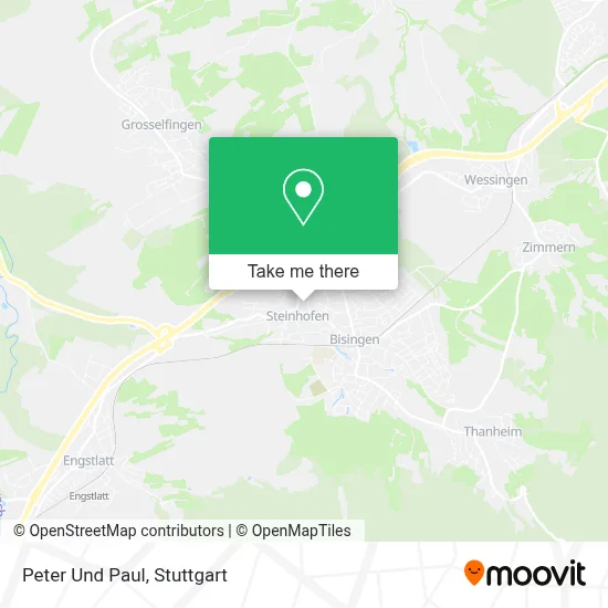 Peter Und Paul map