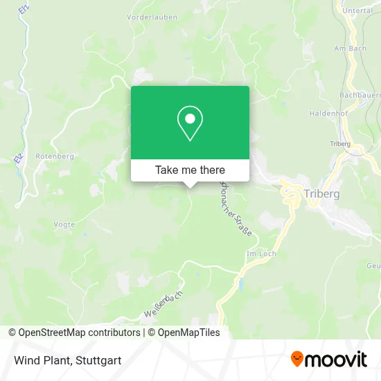 Wind Plant map