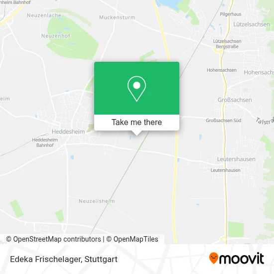 Edeka Frischelager map