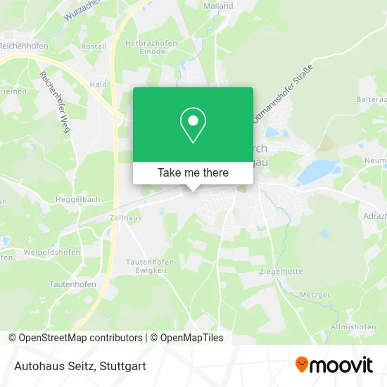 Autohaus Seitz map