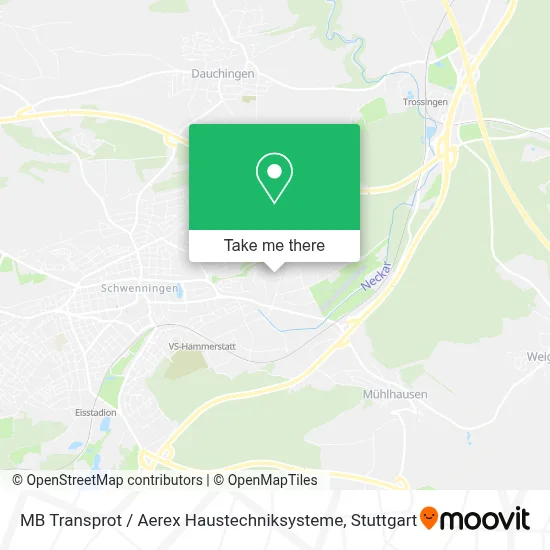 MB Transprot / Aerex Haustechniksysteme map