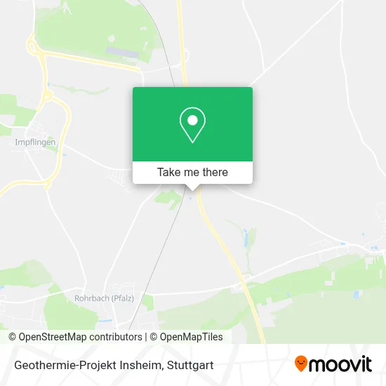 Geothermie-Projekt Insheim map