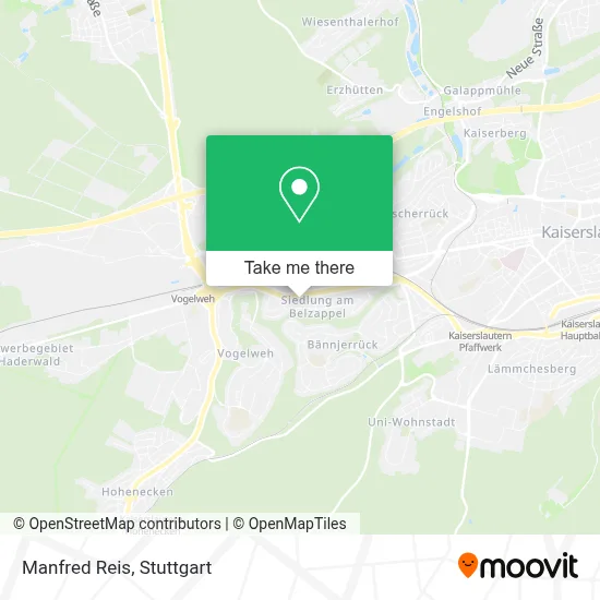 Manfred Reis map