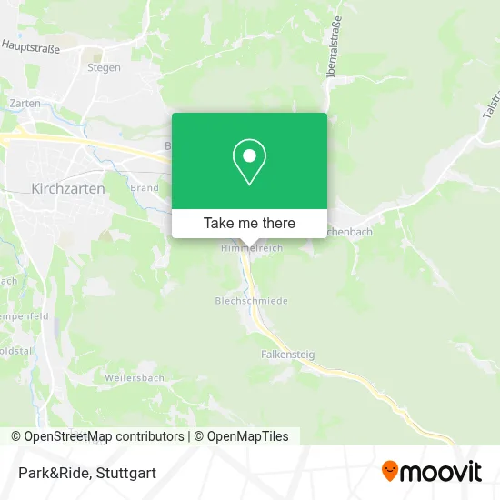 Park&Ride map