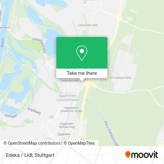 Edeka / Lidl map