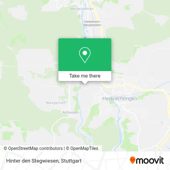 Hinter den Stegwiesen map