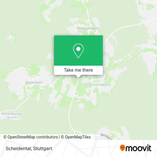 Scheidental map