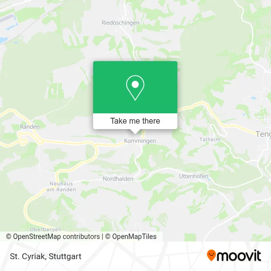 St. Cyriak map