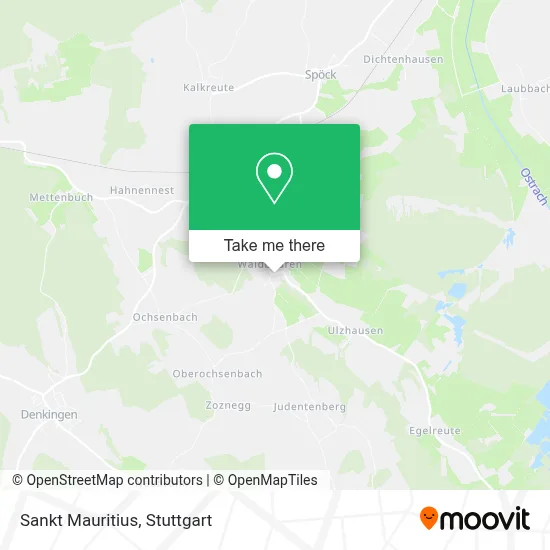 Sankt Mauritius map