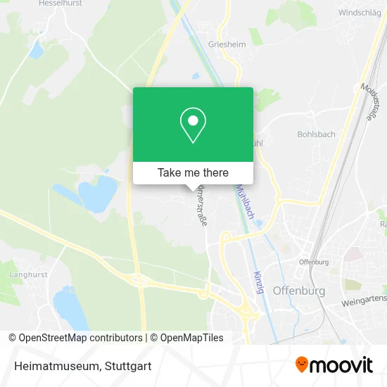 Heimatmuseum map