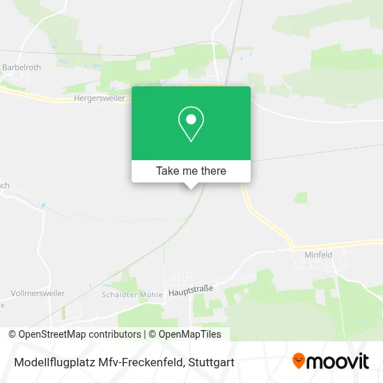 Modellflugplatz Mfv-Freckenfeld map