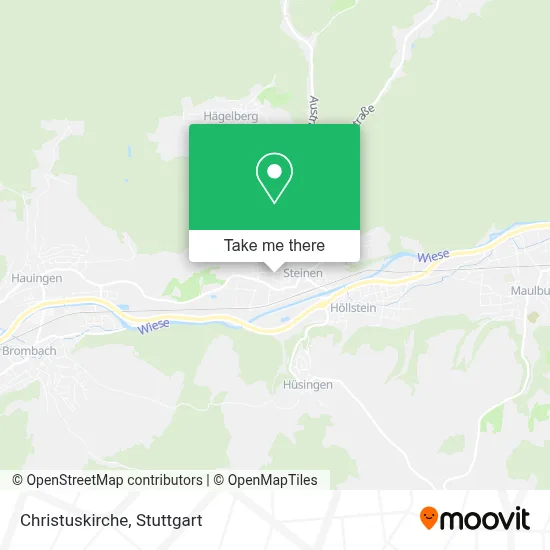 Christuskirche map