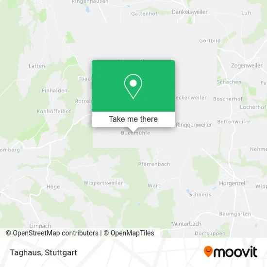 Taghaus map