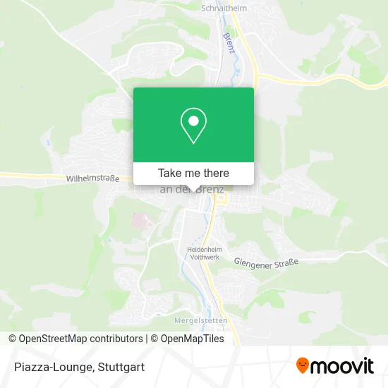 Piazza-Lounge map