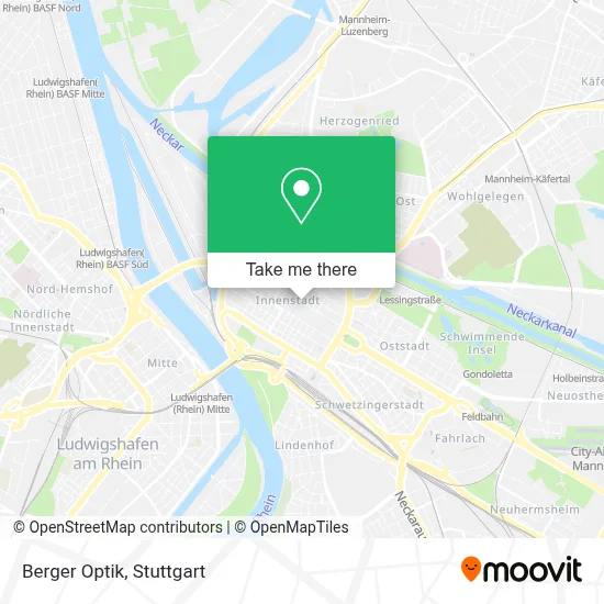 Berger Optik map