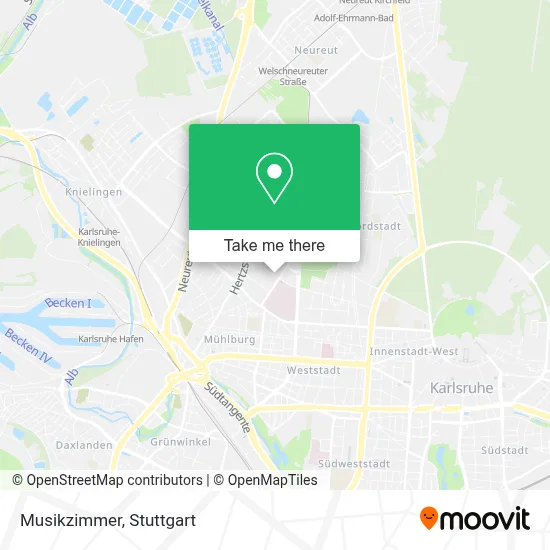 Musikzimmer map