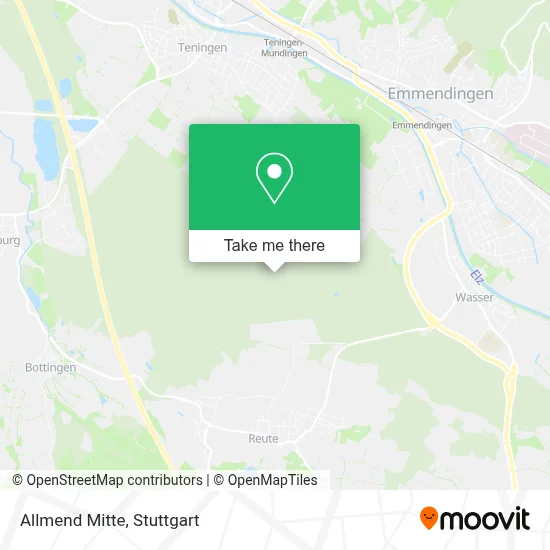 Allmend Mitte map