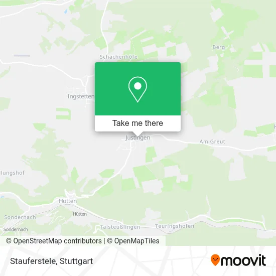 Stauferstele map