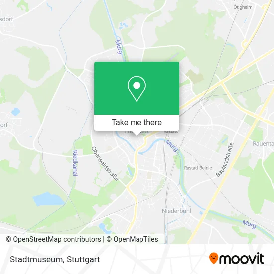 Stadtmuseum map