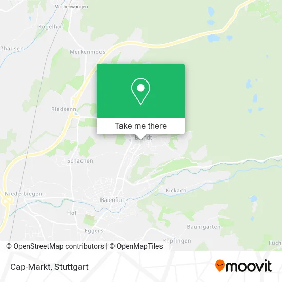 Cap-Markt map