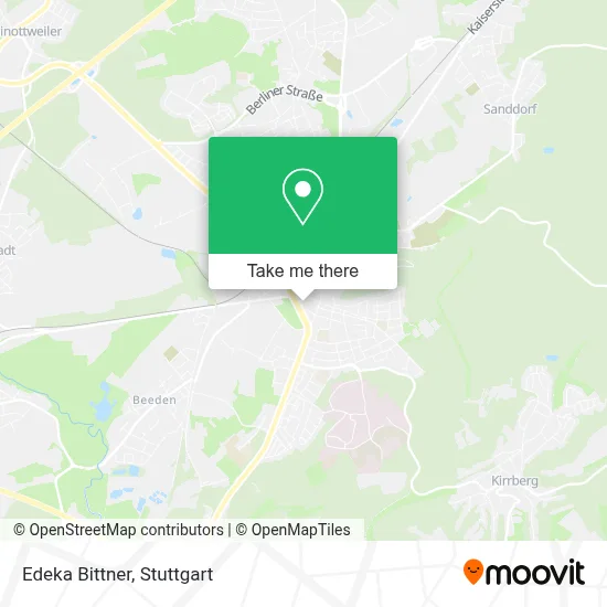 Edeka Bittner map