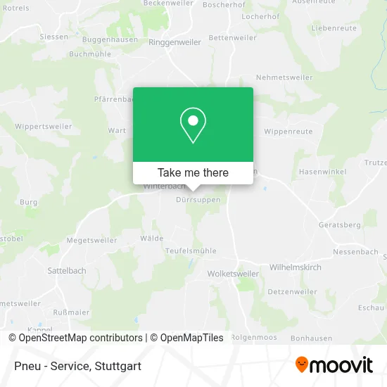 Pneu - Service map