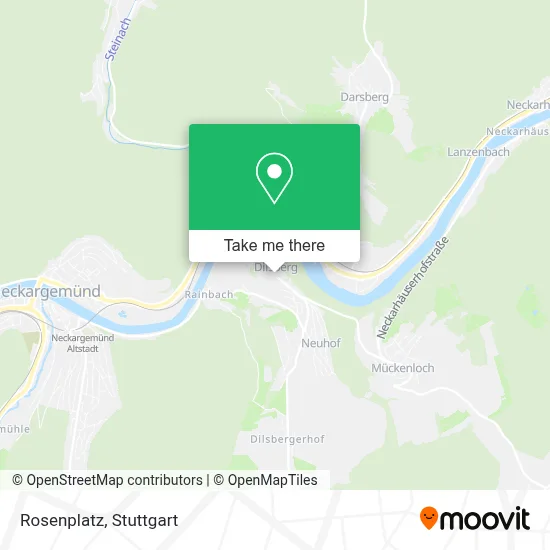 Rosenplatz map