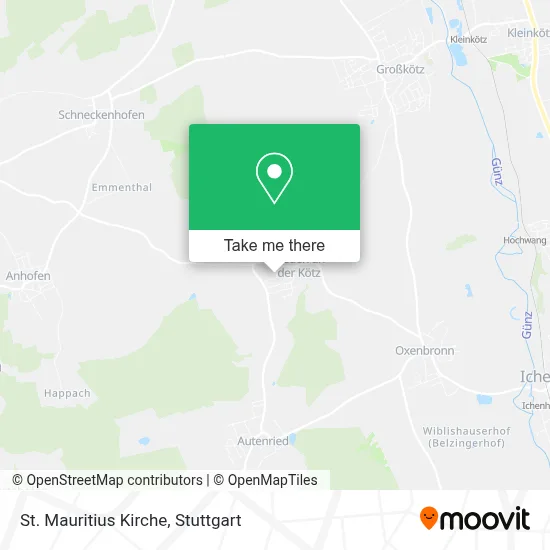 St. Mauritius Kirche map