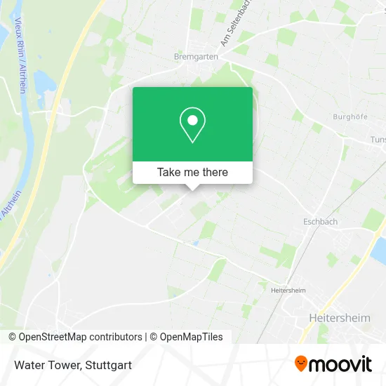 Wasserturm map