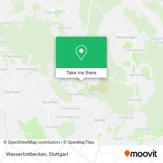 Wassertretbecken map