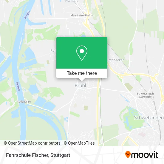 Fahrschule Fischer map