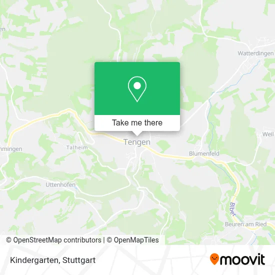 Kindergarten map