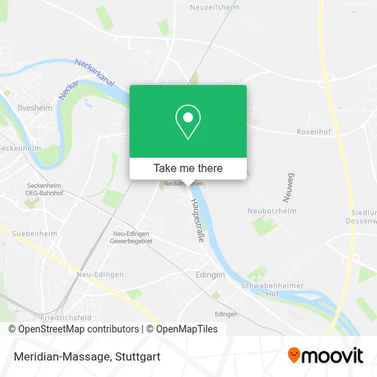Meridian-Massage map