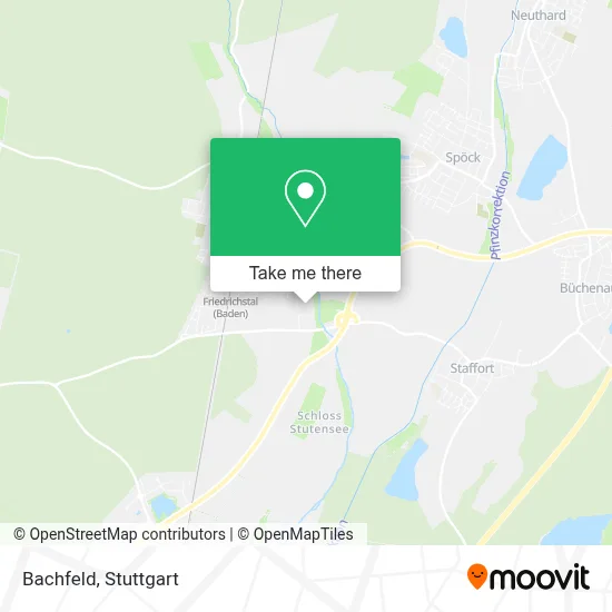Bachfeld map