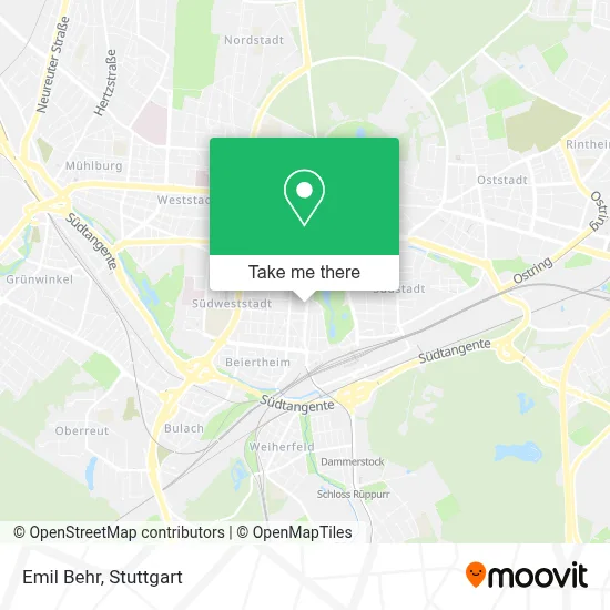 Emil Behr map