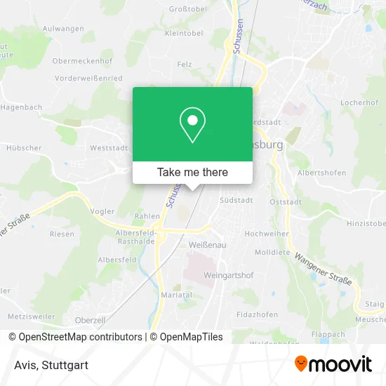 Avis map