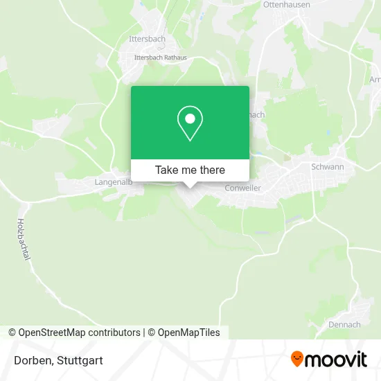 Dorben map